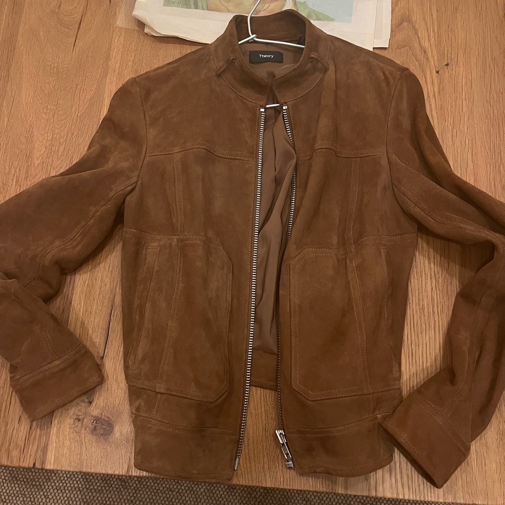 Theory suede jacket